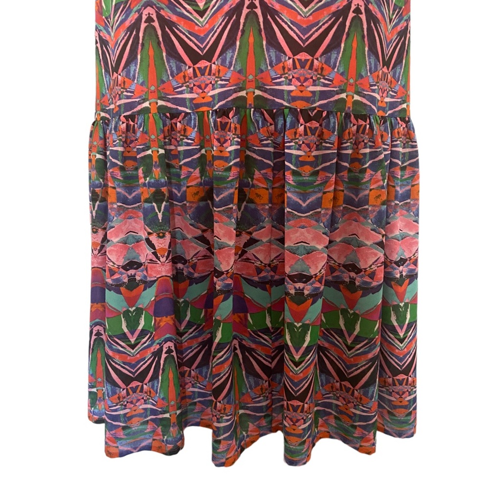 Mural Maxi Dress Vanessa Virginia Anthropologie - Picture 4 of 9